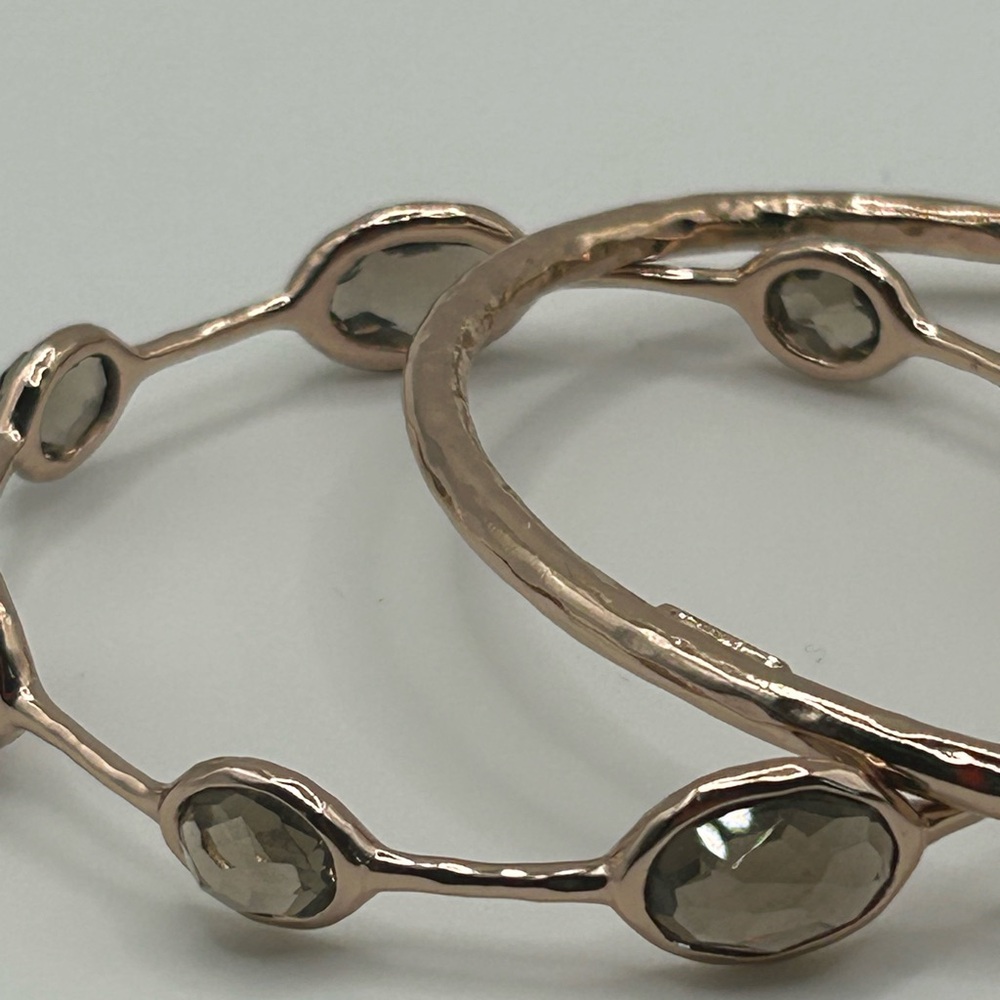 Ippolita Rose Gold Bangle Trio - Picture 7 of 9